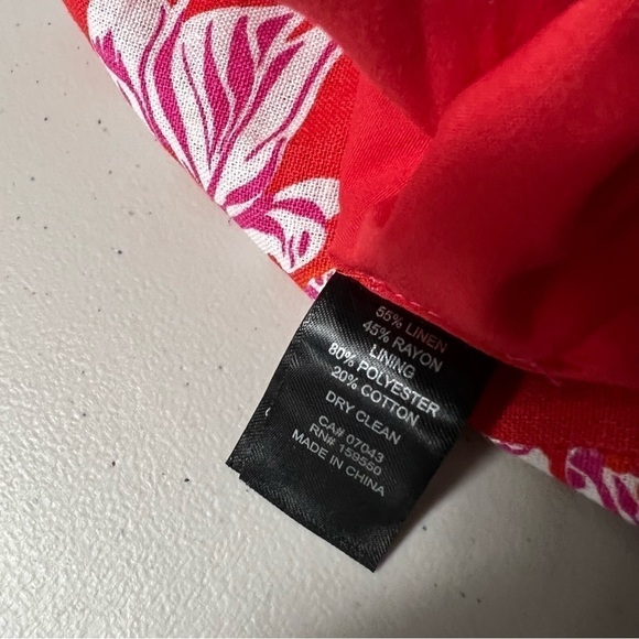 𝅺🆕 Joie Linen Blend Floral Sleeveless Crop Top - Picture 4 of 5